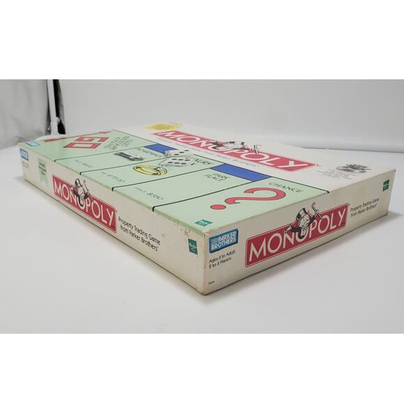 Vintage 1998 Parker Brothers Monopoly Board Game PRE-OWNED & COMPLETE - Picture 7 of 9